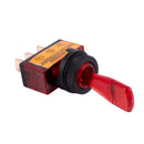 4PC 12V DC 20A LIGHT ILLUMINATED TOGGLE SWITCH CONTROL CAR BOAT DASH SPST O