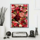 5D DIY Full Drill Rose Flowers Diamond Embroidery Painting Cross Stitch Kit