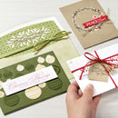 Olive Leaves Metal Cutting Dies + Silicone Stamps Set for Scrapbooking DIY