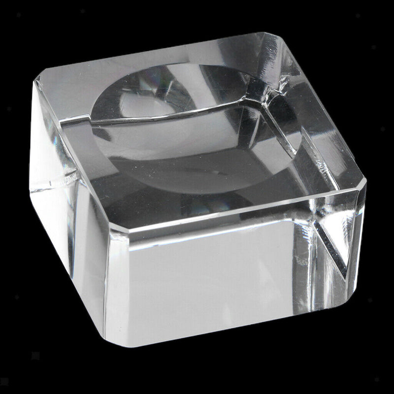 2pcs Cr Crystal Display Stand Base For Crystal Ball Sphere Globe Stone