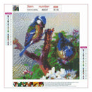 4 Pack Birds DIY 5D  Diamond Painting Kits Full Drill Cross Stitch Home Decor