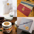500Pcs Thank You Kraft Stickers Favors Baking Envelope Seal Handmade StickeSEAU