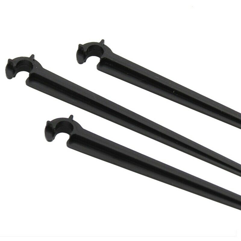 50Pcs C-Shaped Garden 4 / 7mm Drip Irrigation Pipe Bracket Bracket Fixed Ro