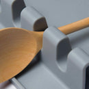 Kitchen Cooking Tools Kitchen Silicone Spoon Rest Utensil Spatula Holder He P7X8