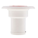 Marine Boat Deck Fuel Water Fill / Gas Filler Keyless Cap 1.5"-White Plastic