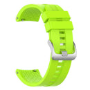 22mm Silicone Wrist Strap Band w/ Buckle for Amazfit GTR 47mm (Lime Color)