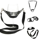 1PC Strap Wine Sling Yoke Glass Holder Support Neck Strap for Cocktail  OZ