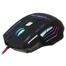5500DPI USB Wired Gaming Mouse 7Buttons Opitical Ergonomics Laptop PC Mice