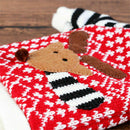 Merry Christmas Santa Deer Wine Bottle Bag Cover Xmas Festival Party Table Decor
