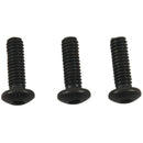 M2.5x8mm Hexagon head nut Screw cap Black 50 F3O8