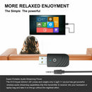 1PC Bluetooth 5.0 Audio Transmitter Receiver USB Adapter For TV PC Car Speaker