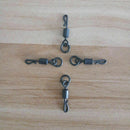 10x Quick Change Size 8 Flexi Ring Swivels Carp Rig Kwik_AU G3Q1 Tackle Fis T4N6
