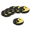 12Pcs Yin Yang Tennis Racquet Vibration Dampener, Shock Absorber Set Presents