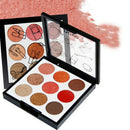 Novo 9 Color Smooth Eyeshadow Palette Matte Shimmer Eye Shadow Powder Natur