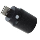 Black Plastic White Light Press Button USB LED Lamp Kit Sale Torch