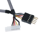 Front panel audio adapter cable for creative sound card SB0460 SB0350 SB0610 Hn