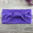 8pcs Headband Hair Cute Bebe Hairstyle Girl Kid Uni Knot Turban Elastic Col