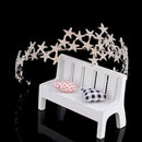 Fashion Luxury Crystal Star Hair Band Retro Rhinestone Bridal Tiara Crown H