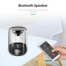 C7 Bluetooth 5.0 Speaker Housing Transparent Acrylic Support  Loudspeaker TF Car