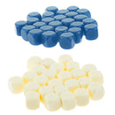 50pc 16mm White Dice Round Corner Acrylic White Dice For D \u0026 D RPG MTG Game