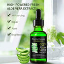 30ml Aloe Essence Moisturizing And Soothing Liquid Glass Dropper Bottle