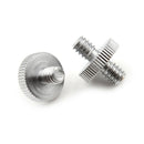 2PCS 1/4" 1/4" Male to 1/4" Male Threaded Screw Adapter Double Head Screw JR