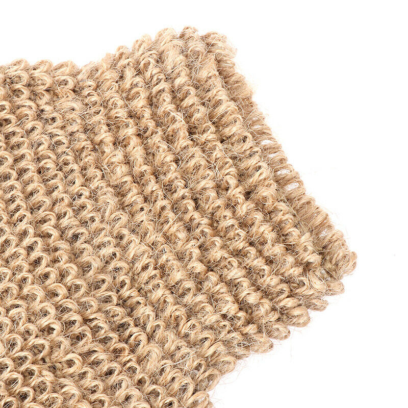 100% Natural Exfoliating Scrubber Jute Hemp Back Bath and Shower Clean BodyS Hn