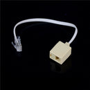 RJ11 6P4C Female To Ethernet RJ45 8P8C Male F/M Adapter Converter Cable Phone M&