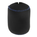 Durable SBR Fishing Wheel Reel Bag Cover Case Protector Black
