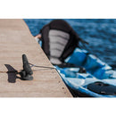 100mm / 4" Marine Black Nylon Cleat Flat Top