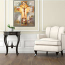Jesus Cross 5D Diamond Embroidery DIY Painting Kit Home Decor Craft