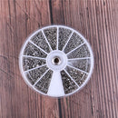 1000PCS Small 12 Kinds of Screw Nuts Electronics Assortment Kit SE