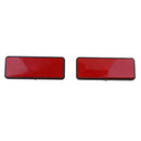 12PCS Red Reflector Tail Brake Stop Marker Light Truck Trailer Motorcycle ZKY