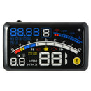E4 Car HUD 5.5in OBD 2 II Head Up Display Winshield Speed RPM Projector System