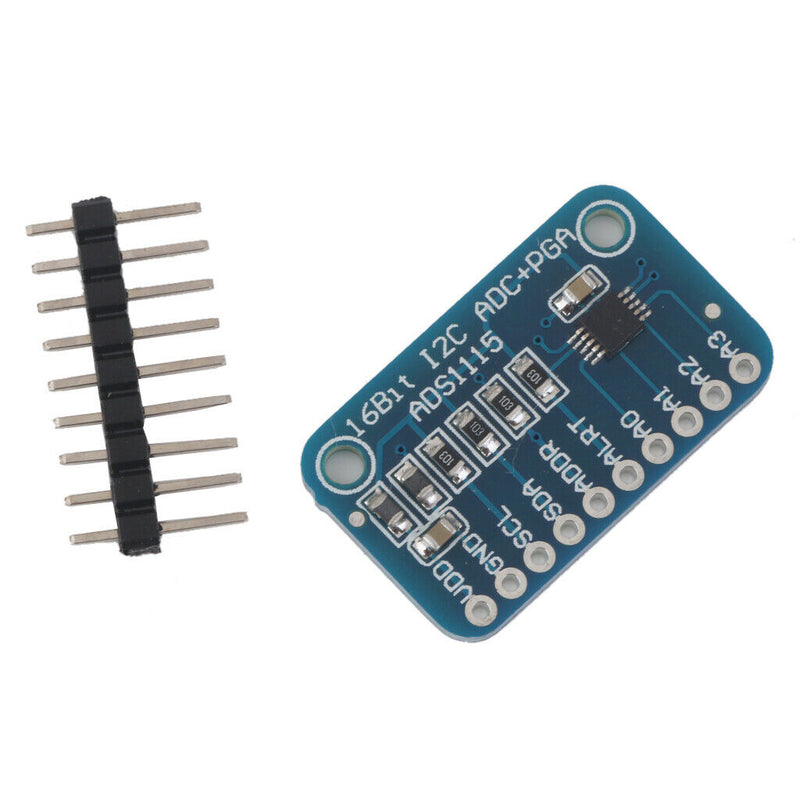 ADS1115 Module 16 Bit I2C ADC 4 Channels with Pro Gain Amplifier for