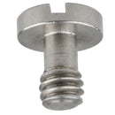 Stainless Steel 1/4" Mounting Screw 10mm Shaft For Camera Tripod Monopod