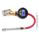 Digital Car Tire Air Pressure Inflator Gauge LCD Display LED Backlight Tester