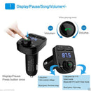HOT Bluetooth Car MP3 Player FM Transmitter Wireless Radio Adapter USB Charger