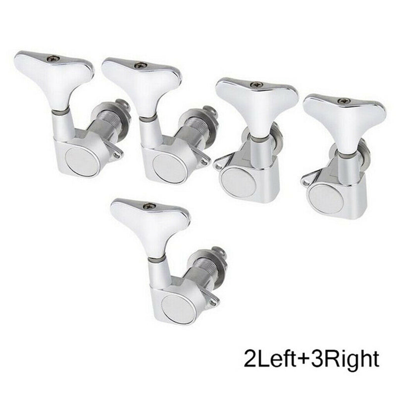 5Pcs String Tuning Pegs Machine Heads For Electric Bass 2L3R