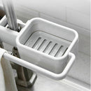 Kitchen Sink Faucet Sponge Soap Drain Rack Holder Storage Organizer Newest Use