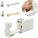 Disposable Easy Sterile Nose Piercing Gun Unit Piercing Nose Stud Ring Tool New