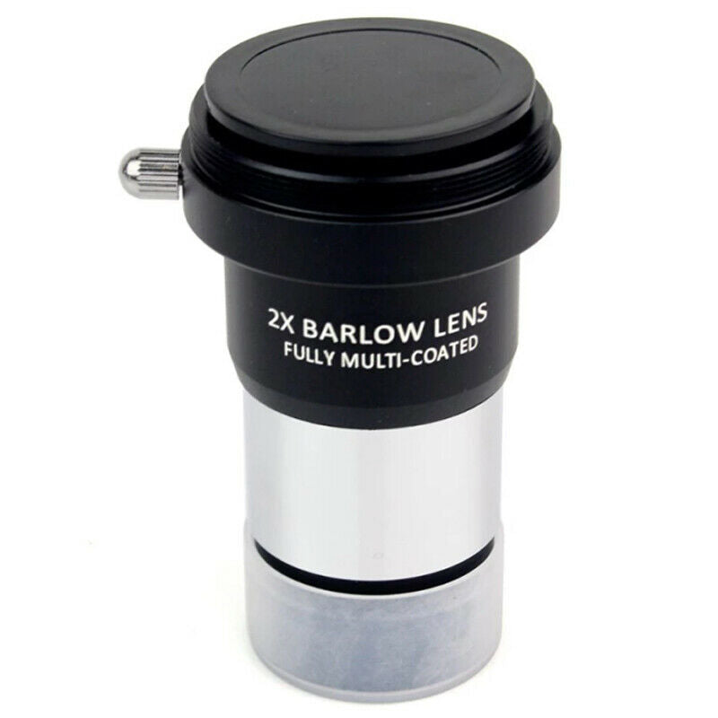 1.25 Inch 2X Barlow Lens Fully Multi-Coated Metal with M42X0.75 Thread Came B2M9