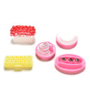 10 Pcs/set Birthday Cake Accessories for  Kids Girls Play House Toys LJU