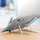 Laptop Stand Portable 6 Heights Adjustable Aluminum Desktop Ventilated Cool R3A7