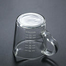 Creative Double Mouth Scale Glass Cup High Temperature Resistance Transpare