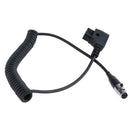 D-Tap Plug to Mini XLR 4-Pin Power Line Cable for Vlogic ARRI CameraMonitor