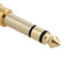 4X Audio Stereo 6.35mm 1/4" Male to 3.5 mm 1/8" Female Adapter Converter