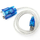 USB to RS232 COM Port Serial 9 Pin DB9 Adapter Cable Converter for Win 7