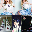 10PCS Embroidery Butterfly Embroidered Sew On Patch Badge Fabric Applique DIY AU