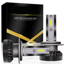 DC9v-32V 80W 12000LM H7 Waterproof Car LED Headlight Kit  Bulbs 6500K Whi ZJC